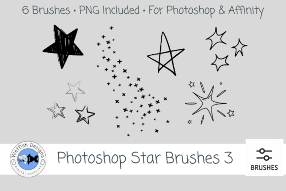 Download Photoshop Affinity Star Brushes 3 - Brushes Collection