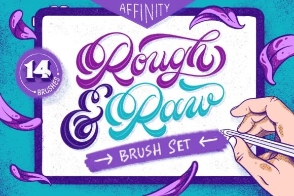 Download Rough &amp; Raw Affinity Brushes - Brushes Collection