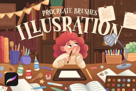 Download ILLUSTRATION BRUSHES 2: PROCREATE BRUSHES - Brushes Collection