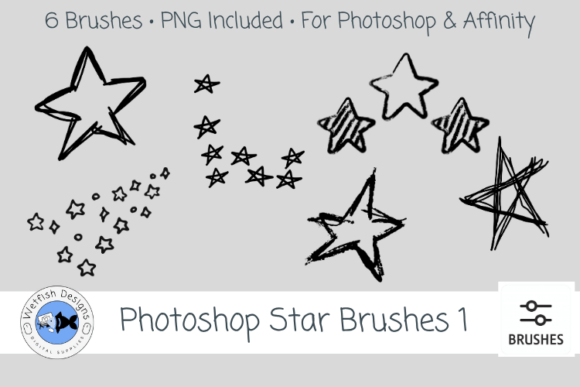 Download Photoshop Affinity Star Brushes 1 - Brushes Collection