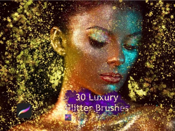 Download 30 Glitter Procreate Brushes - Brushes Collection